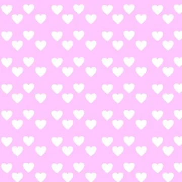 Vector background with hearts. Stock Illustration