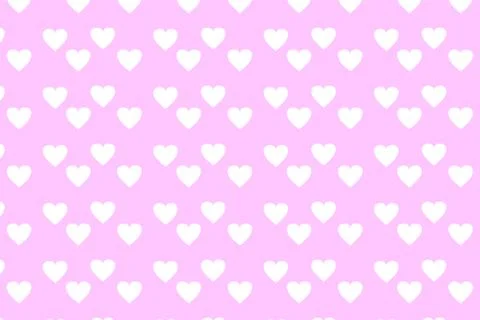 Vector background with hearts. Illustrazione stock
