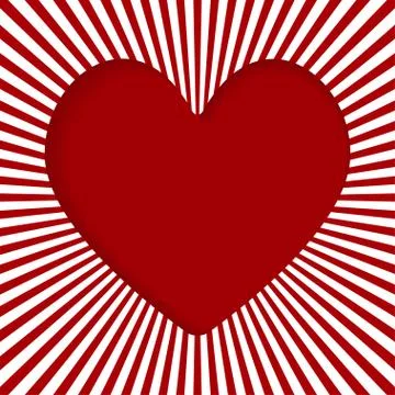 Vector background.  I love you. Valentines Day. Stock Illustration
