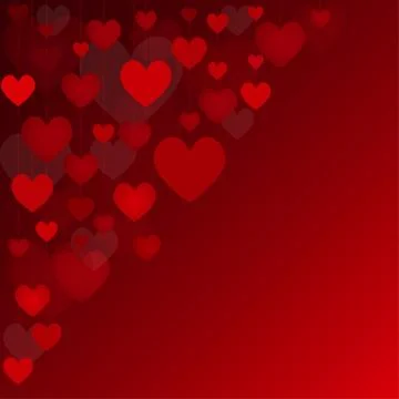 Vector background. I love you. Valentines Day. Stock Illustration
