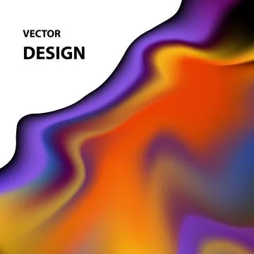 Vector background image with bright color scheme. The concept of the current Stock Illustration