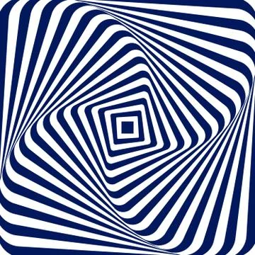 Vector  background of increasing and rotating a square with rounded corners イラスト素材