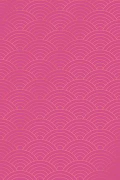 Vector background of japanese wave pattern. Pattern seamless circle abstrac.. Stock Illustration