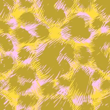 Vector background of leopard skin pattern Stock Illustration