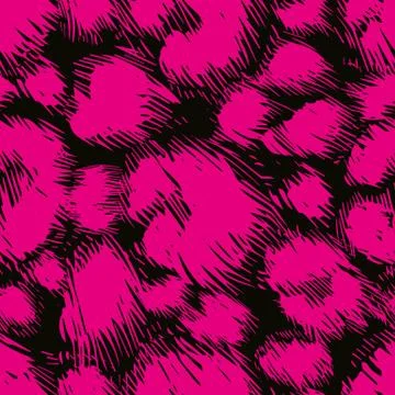 Vector background of leopard skin pattern Stock Illustration