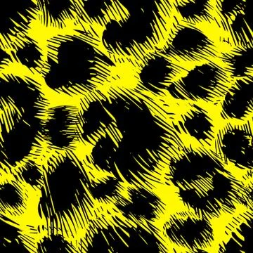 Vector background of leopard skin pattern 스톡 일러스트