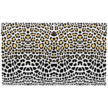 Vector background of leopard skin pattern イラスト素材