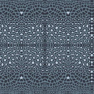 Vector background of leopard skin pattern Stock Illustration