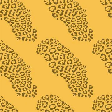Vector background of leopard skin pattern 스톡 일러스트