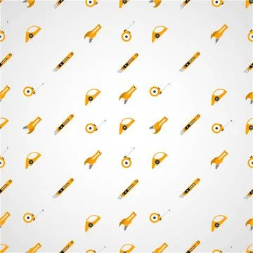 Vector background for linoleum flooring tools. Vector seamless pattern wit... Foto stock