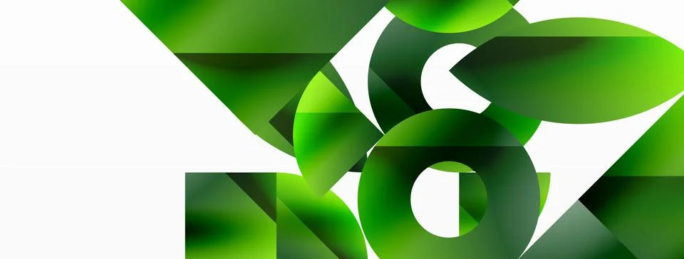 Vector background. Minimalist geometric backdrop adorned with circles and shapes 스톡 일러스트