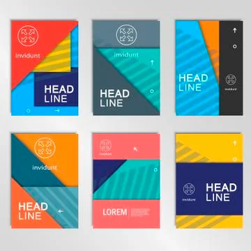 Vector background of modern material design Stock Illustration