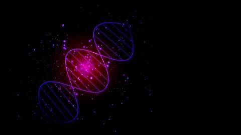 Vector background from the molecular structure of the DNA molecule. EPS 10. Stock Illustration