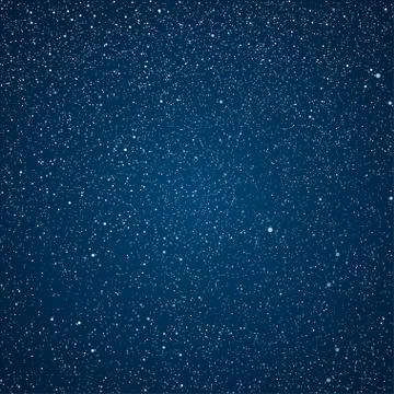 Vector background. The night the starry sky. Stock Illustration