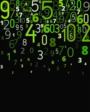 Vector background from numbers 스톡 일러스트