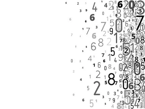 Vector background from numbers 스톡 일러스트
