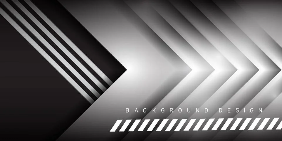 Vector background overlapping arrows on space for text and message artwork .. Stock Illustration