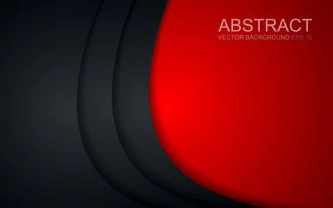 Vector background of overlapping curves with space for text design. Stock Illustration