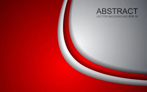 Vector background of overlapping curves with space for text design. Stockillustratie