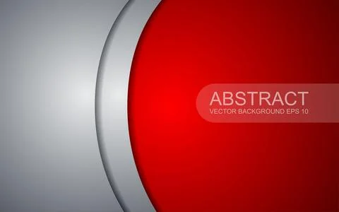 Vector background of overlapping curves with space for text design. Stock Illustration