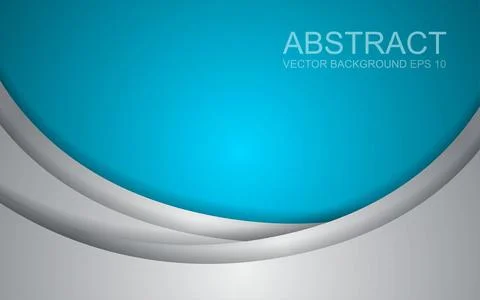 Vector background of overlapping curves with space for text design. Stock Illustration