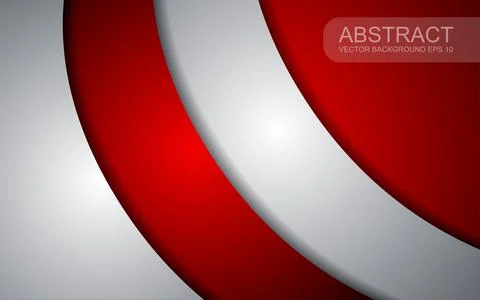 Vector background of overlapping curves with space for text design. Stock Illustration