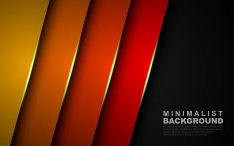 Vector background with overlapping geometric layers. イラスト素材