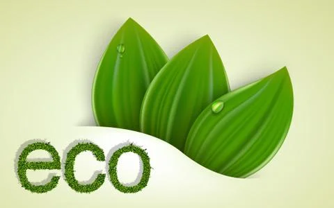 Vector background in pastel colors with green grass Stock Illustration