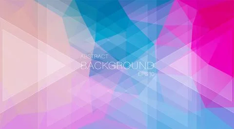 Vector background in pastel shades. geometric triangle. Stock Illustration