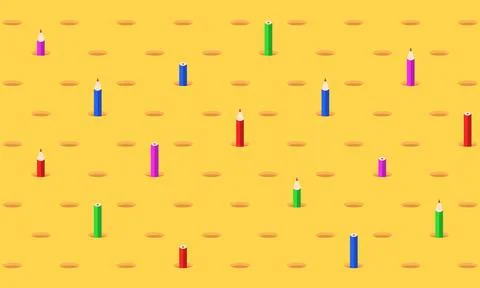 Vector background in pencil style Stock Illustration