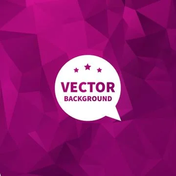 Vector background, pink geometric texture. Illustrazione stock