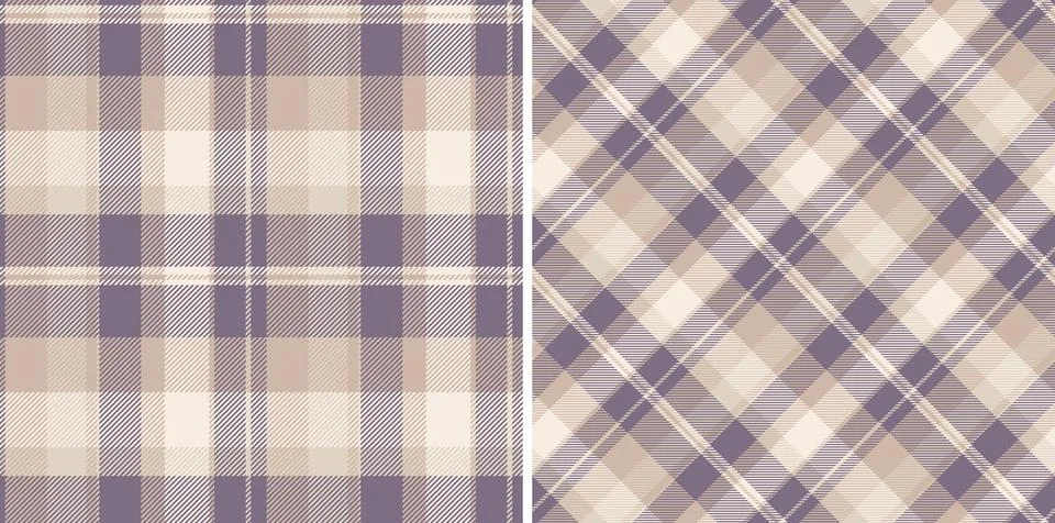 Vector background plaid of seamless texture textile with a check fabric tar.. Stock Illustration