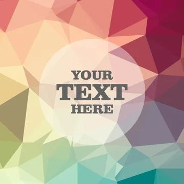Vector background from polygons, abstract background, Abstract Background V.. Stock Illustration