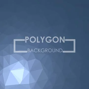 Vector background from polygons, abstract background, Abstract Background V.. Stock Illustration