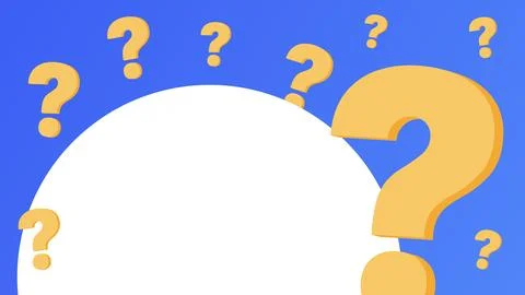 Vector background with question mark design Stock Illustration