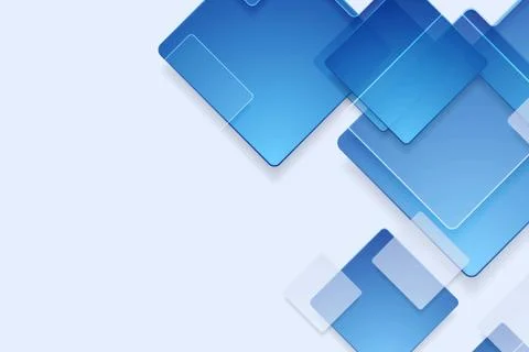 Vector background with realistic abstract technology particles for free 库存插图