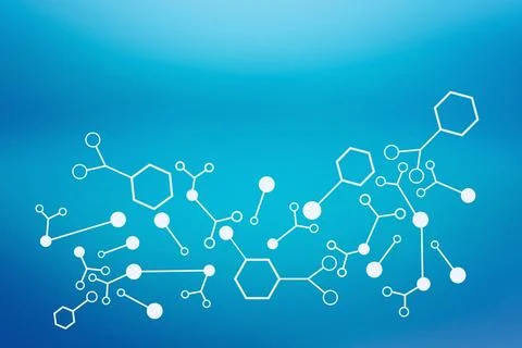 Vector background with realistic abstract technology particles for free 库存插图