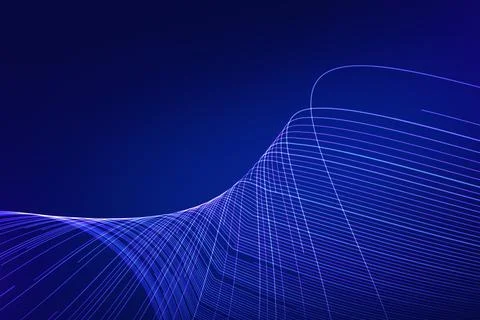 Vector background with realistic abstract technology particles for free 库存插图