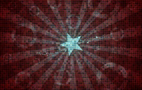 Vector background of red tiles イラスト素材