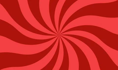 Vector background with rounded red light rays 스톡 일러스트