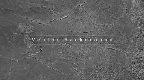 Vector background scratch texture. Concrete wall background Illustration. Stock Illustration