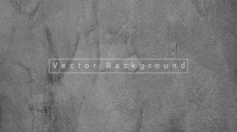 Vector background scratch texture. Grey concrete wall background. Illustrazione stock