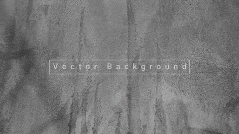 Vector background scratch texture. Grey concrete wall background. Stock Illustration