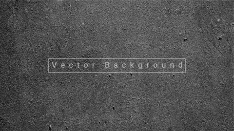 Vector background scratch texture. Grey concrete wall background. Stock Illustration