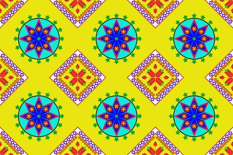 Vector background seamless geometric pattern The pattern is repeatable Illustrazione stock