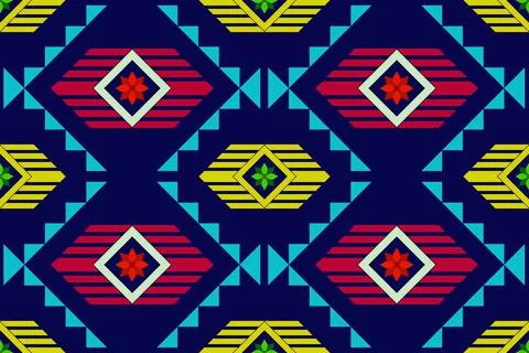 Vector background seamless geometric pattern The pattern can be repeated Stock Illustration