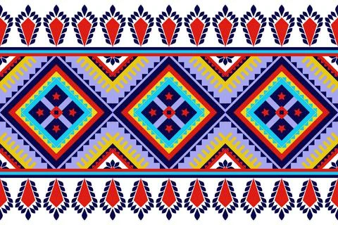 Vector background seamless geometric pattern Connect in all directions Suitable Stock Illustration