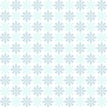Vector background with snowflakes Stock Illustration