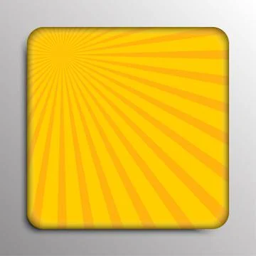 Vector background. Solar yellow rays. Eps 10. Stock Illustration