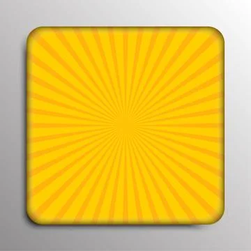 Vector background. Solar yellow rays. Eps 10. Stock Illustration